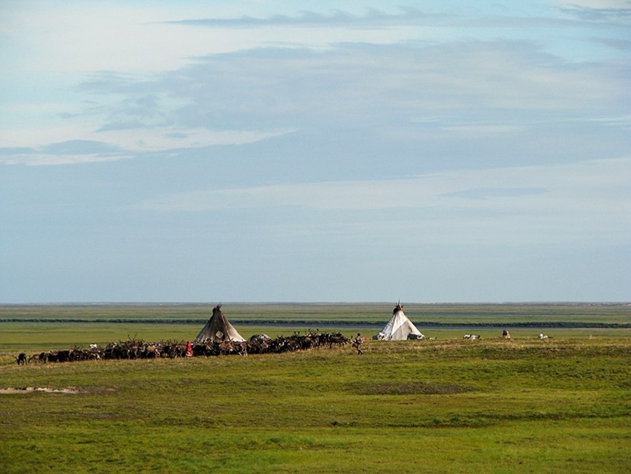 Modern-day nomadic peoples in Russia