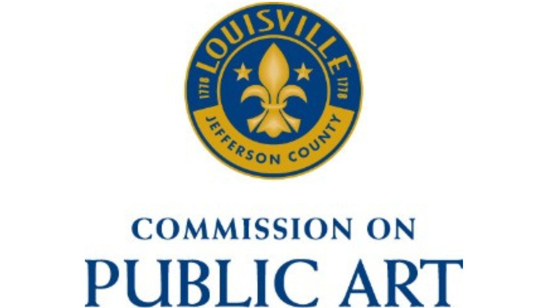 Logo for the Louisville Commission on Public Art