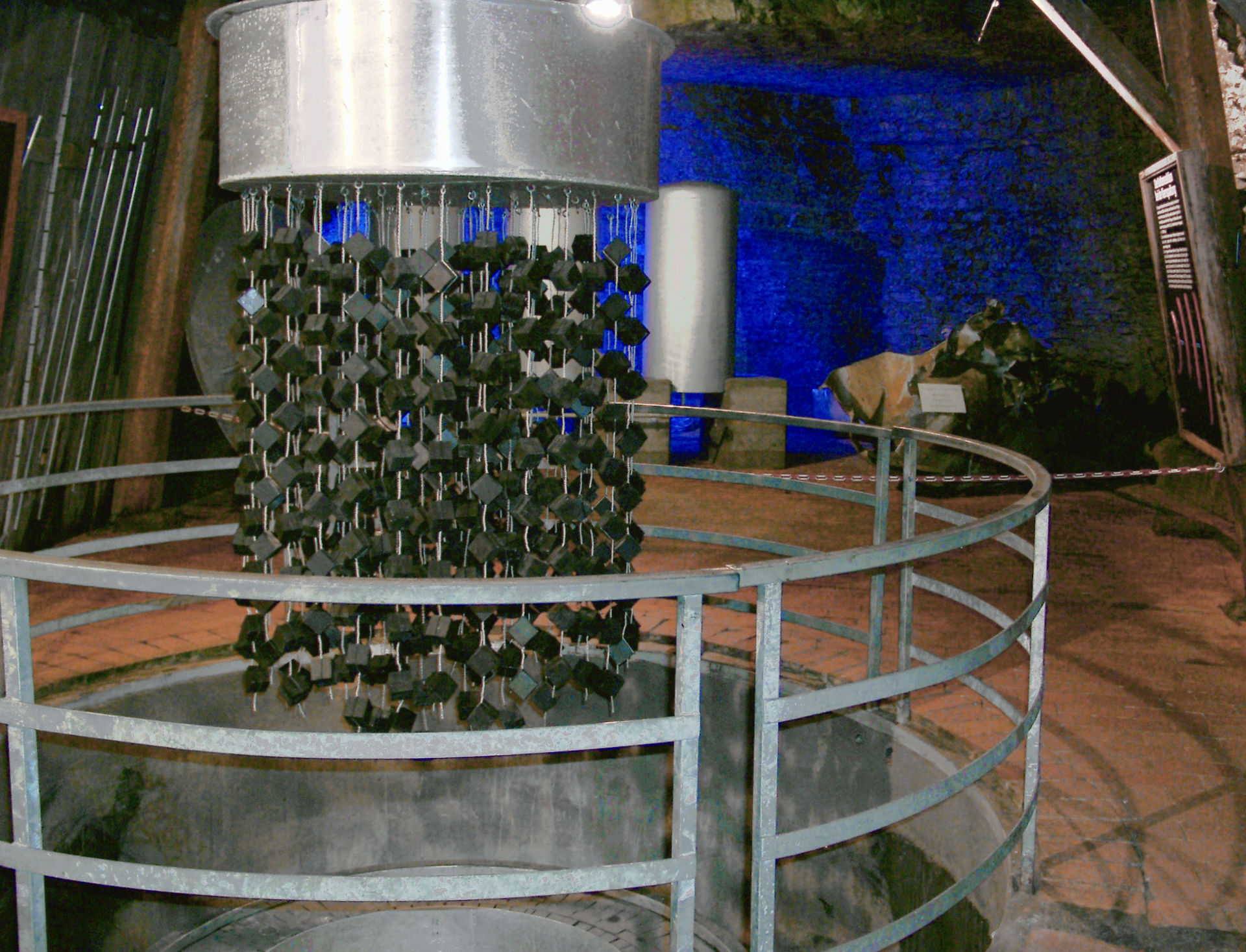 An abandoned nuclear reactor experiment made by Werner Heisenberg