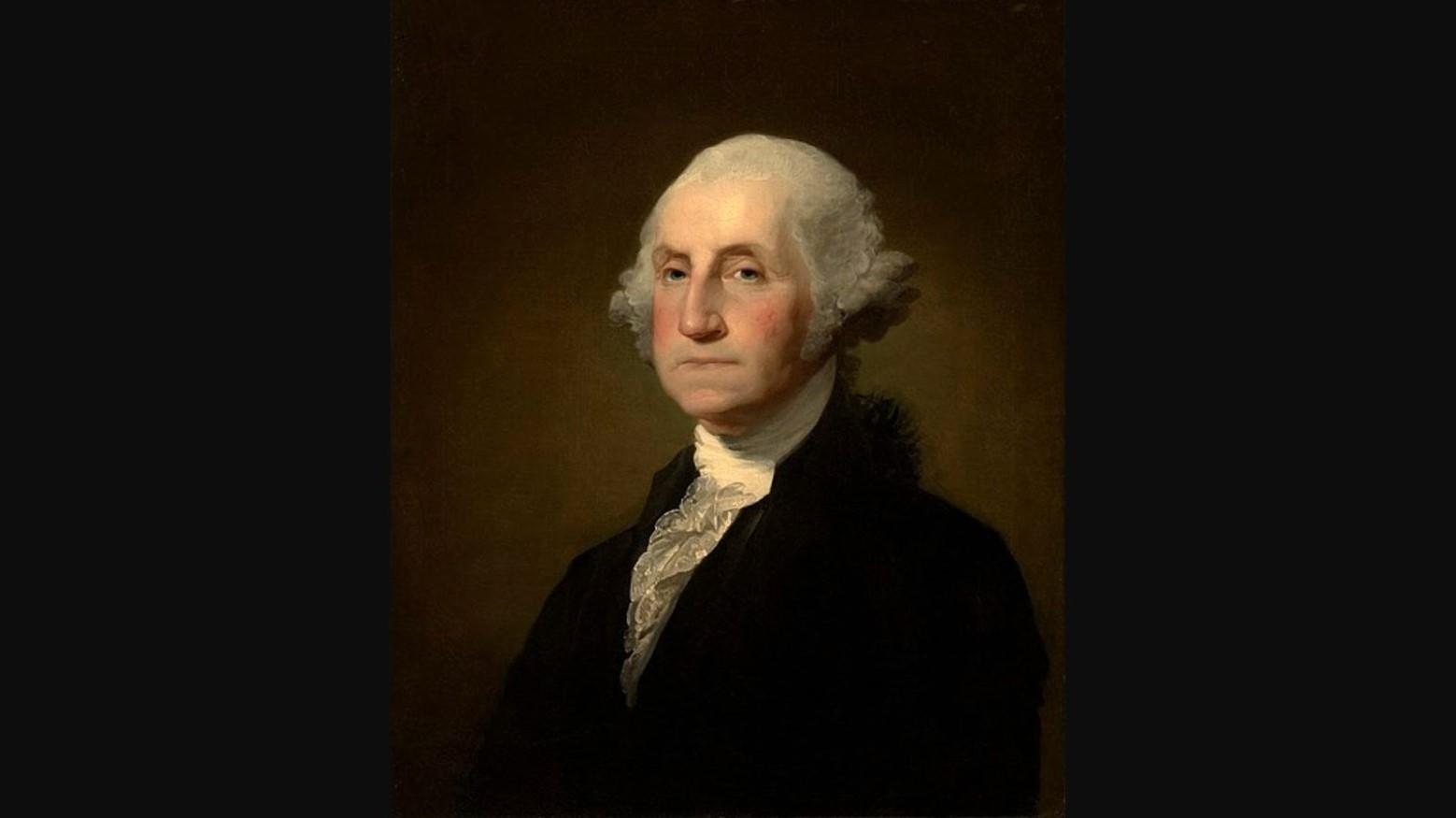 Portrait of America’s First President, George Washington, by Gilbert Stuart Williamstown, 1803