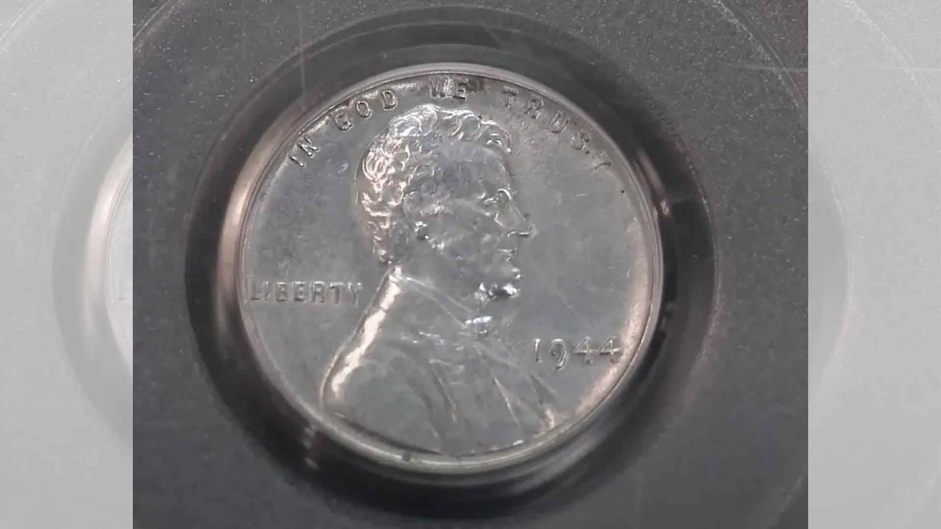 1944 steel wheat penny