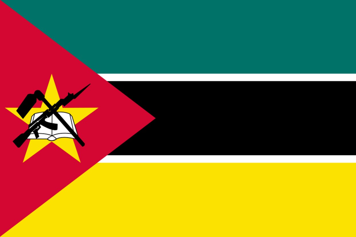 Official flag of Mozambique