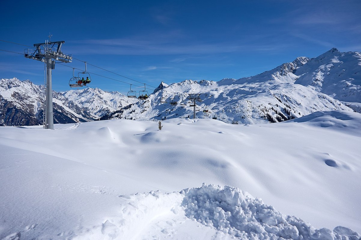 A photograph taken at Ski Arlberg in Austria