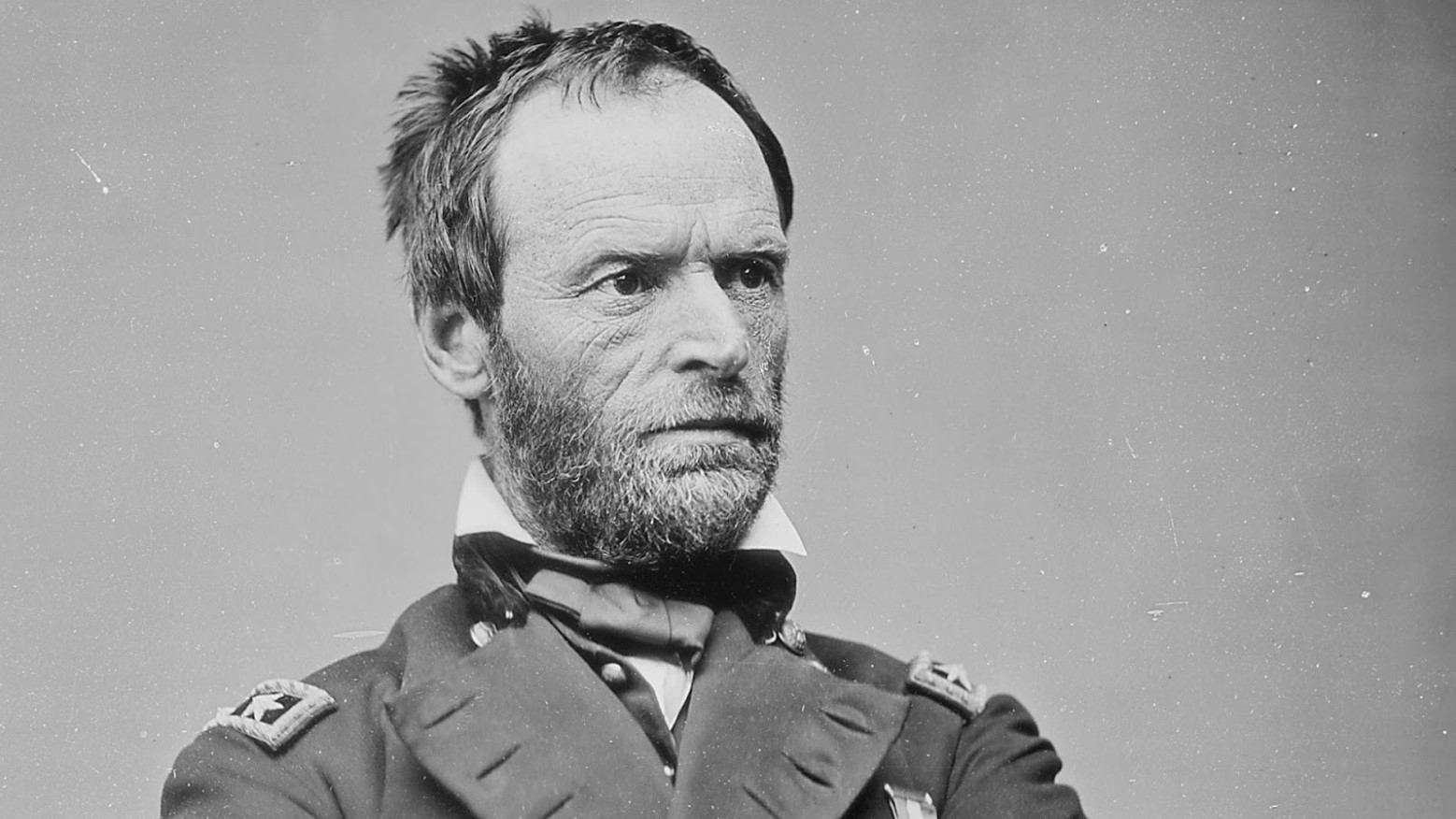 A Civil War era photograph of William Tecumseh Sherman.