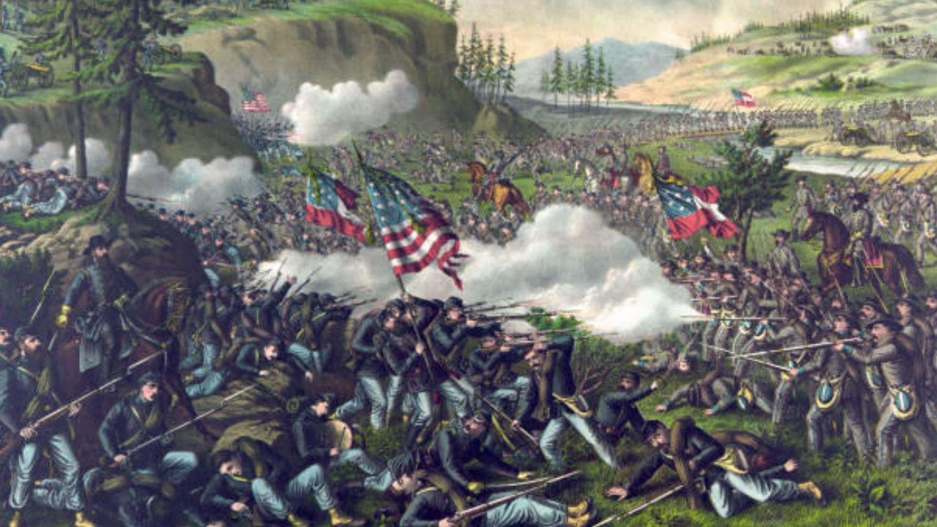 Illustration of the US Civil War