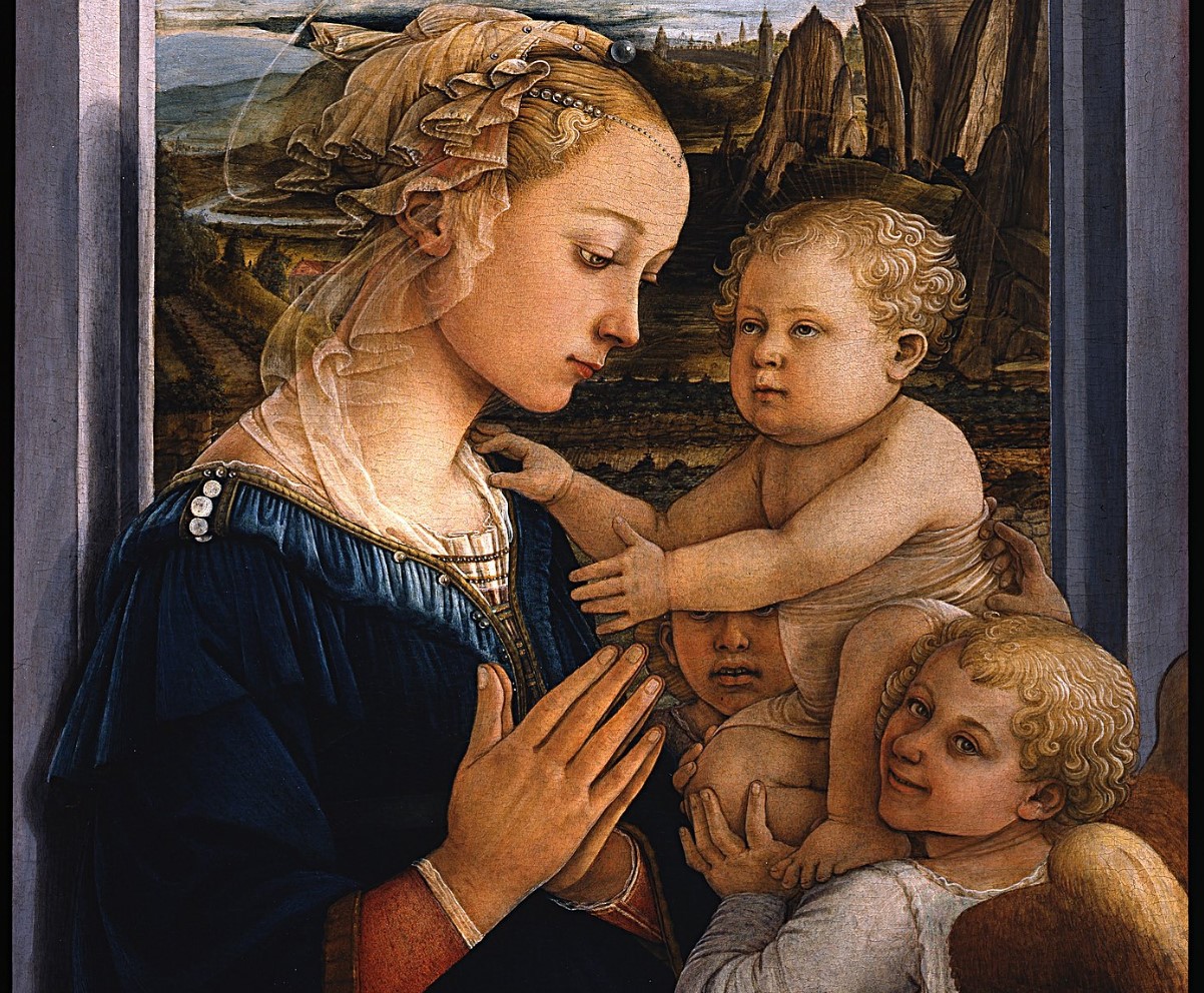 A 16th-century painting titled Depiction of the Madonna and Child