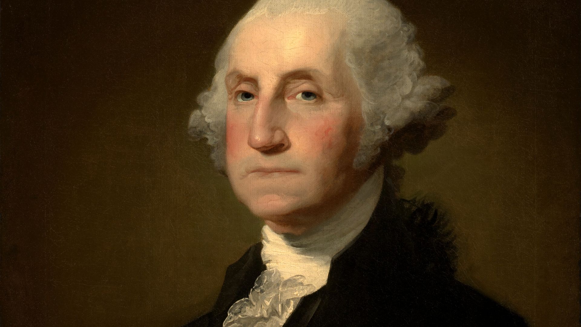 Gilbert Stuart’s famous portrait painting of George Washington.