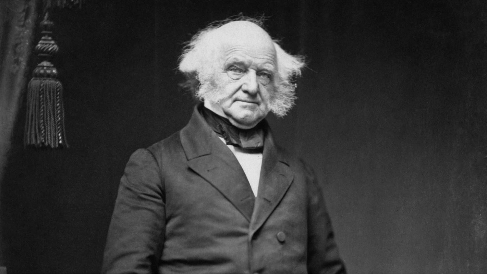 An 1800s photo of Martin Van Buren.