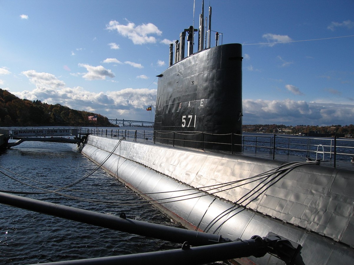 An image of the US Navy submarine Nautilus