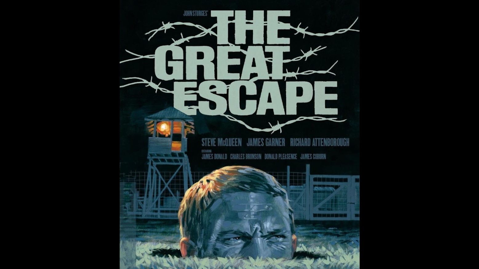 Promotional poster for the 1963 film “The Great Escape”