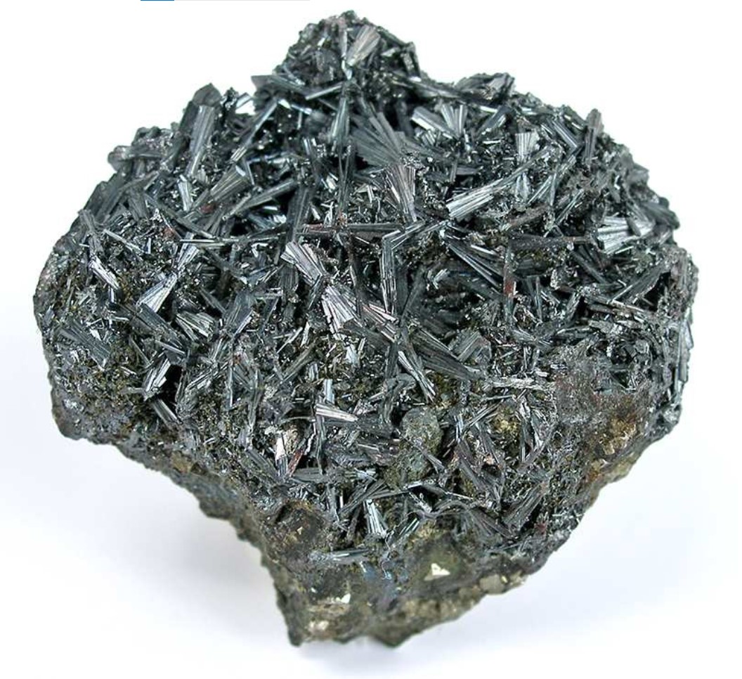 An up-close image of a large piece of Hutchinsonite