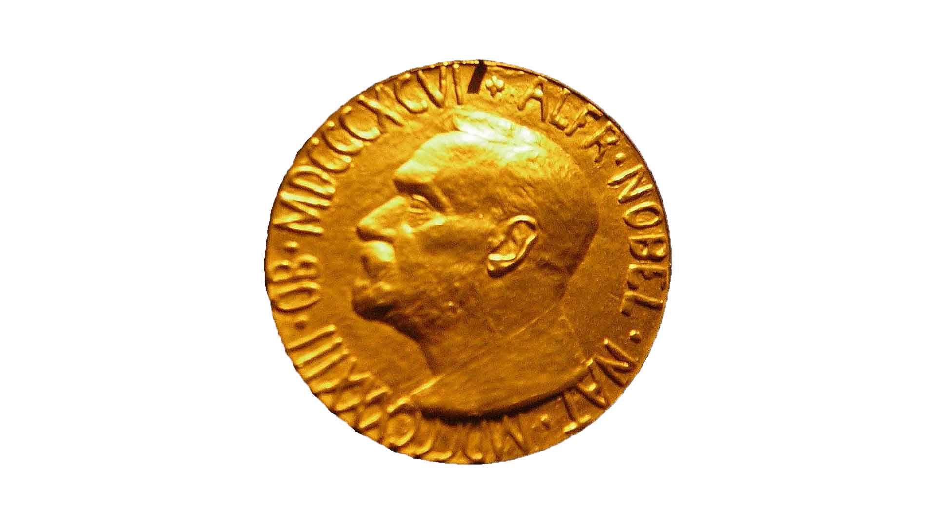 1933 Nobel Peace Prize awarded to Norman Angell on exhibit to the public at the Imperial War Museum, London, England