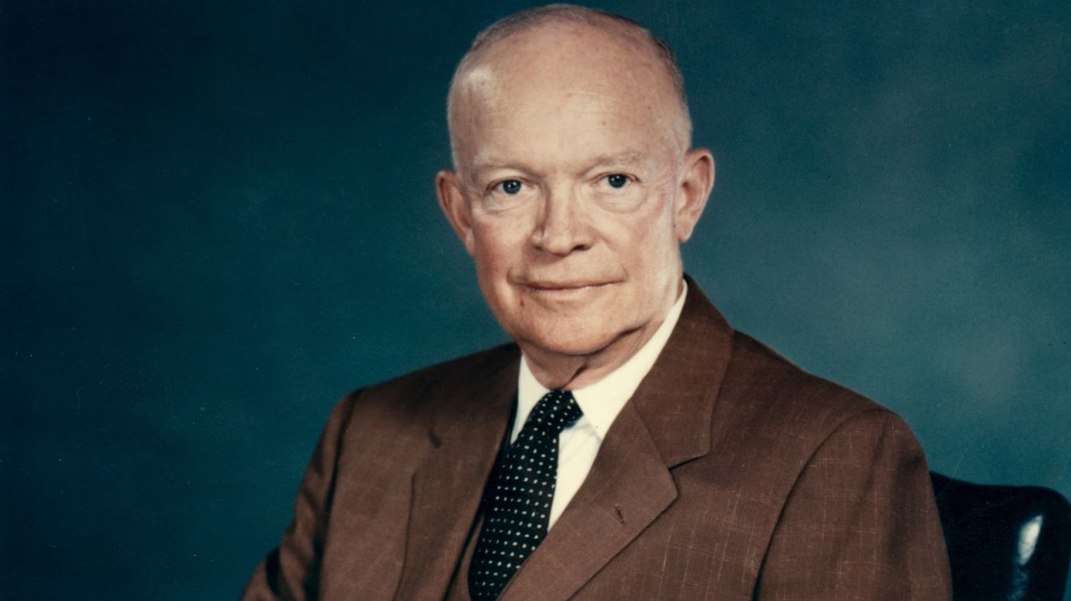 A portrait photograph of Dwight D. Eisenhower.