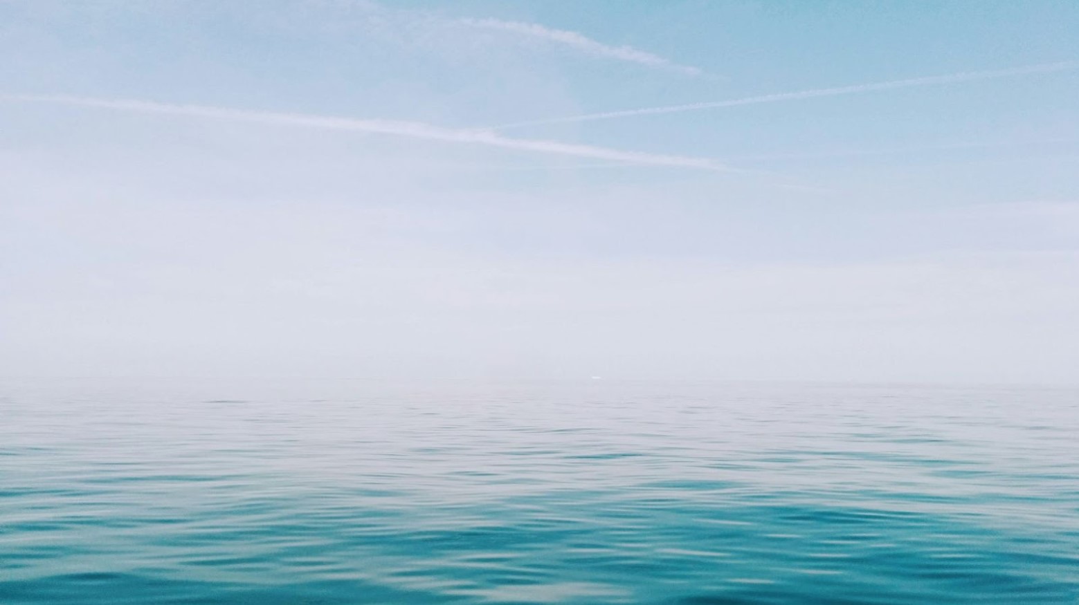 A view of the Baltic Sea seen during a clear day.