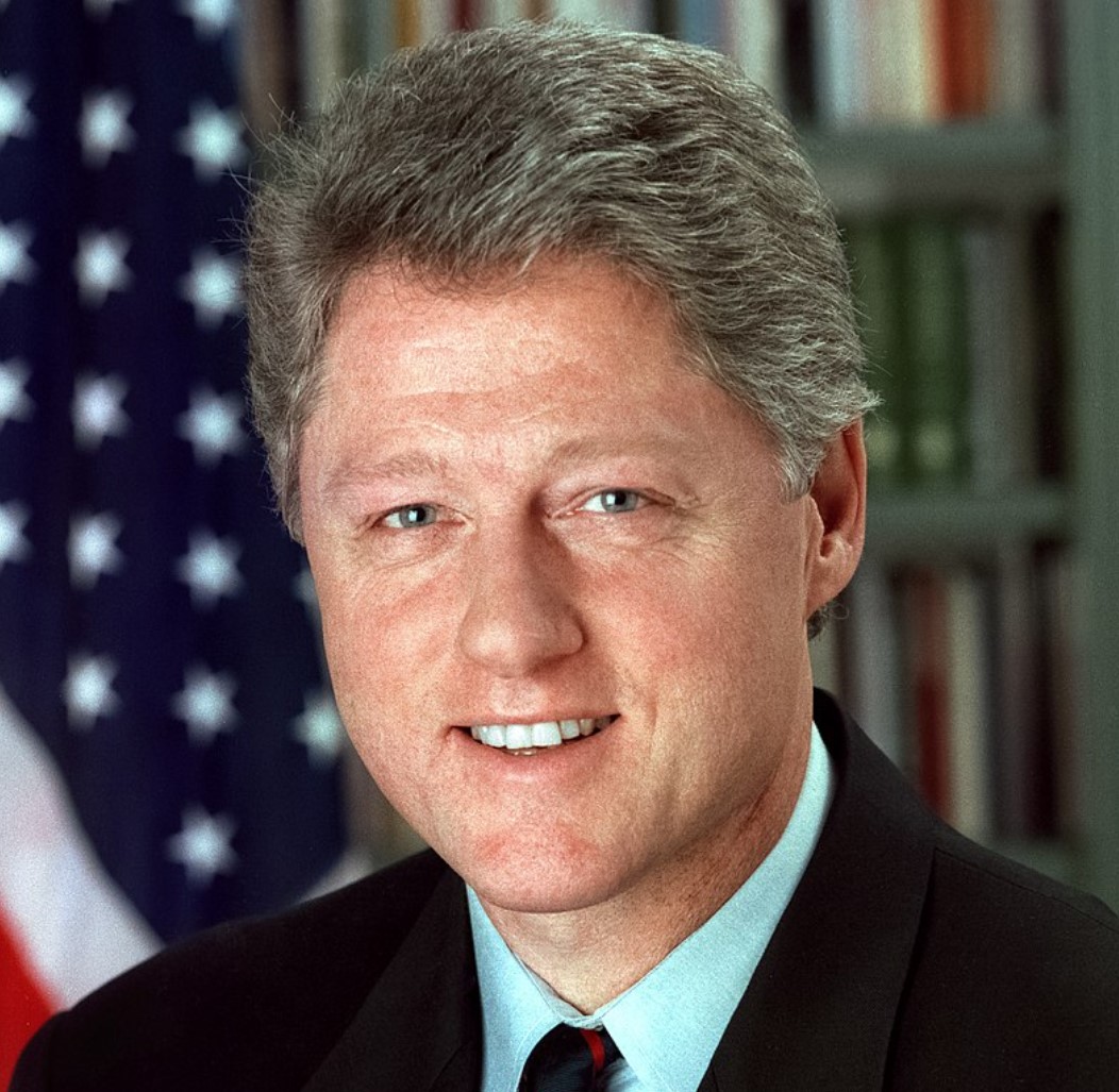 Presidential portrait of Bill Clinton