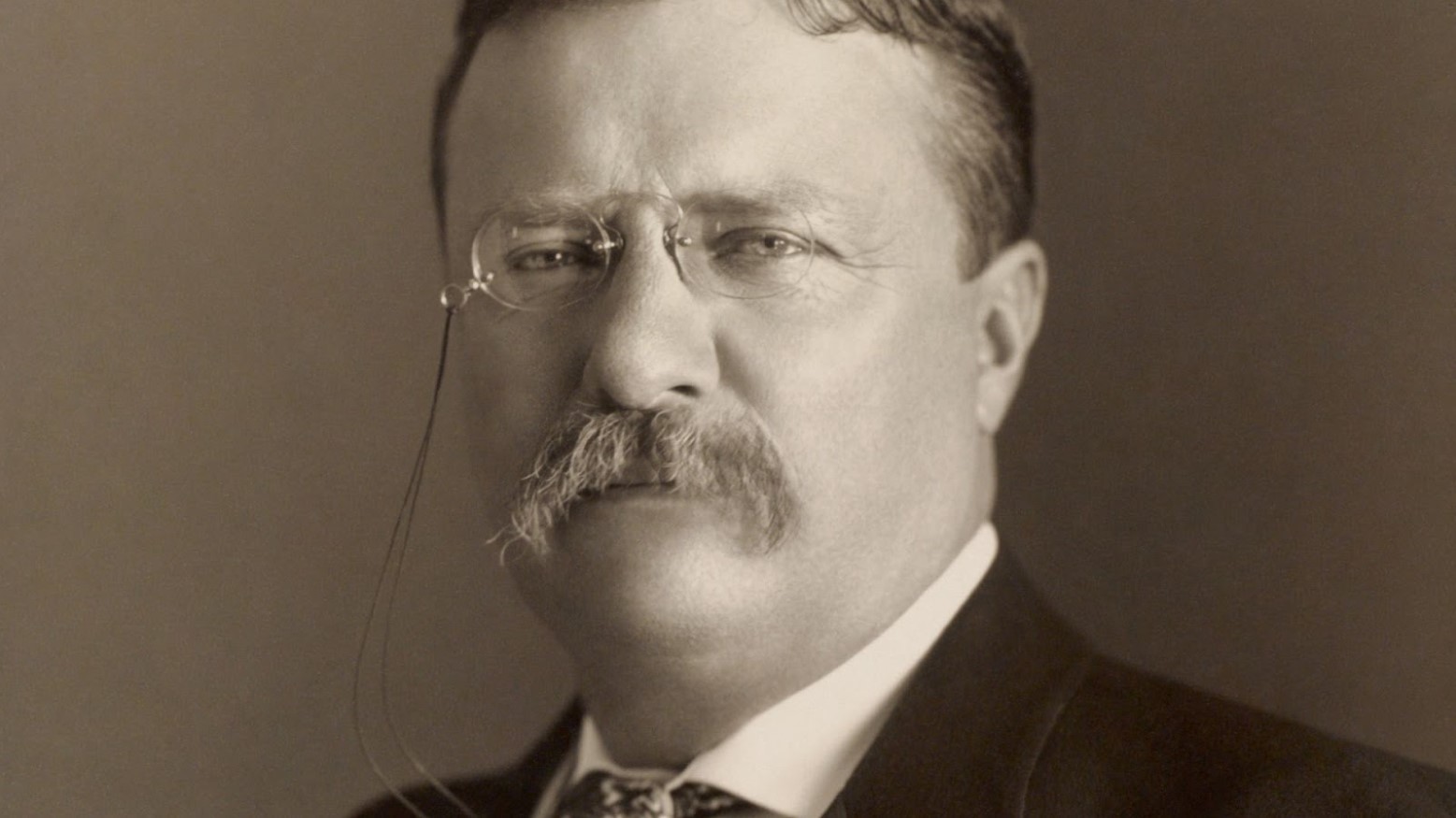 A 1904 portrait photograph of Theodore Roosevelt.