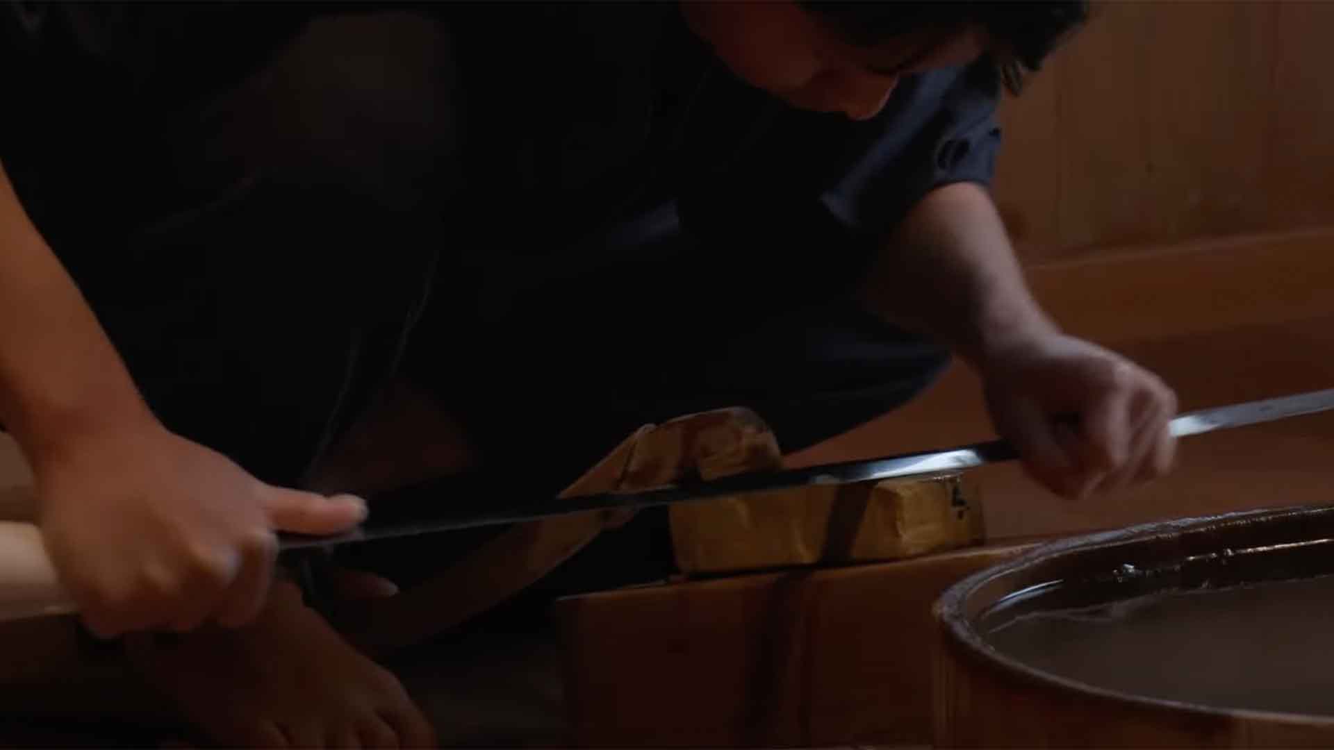 Sword restoration work