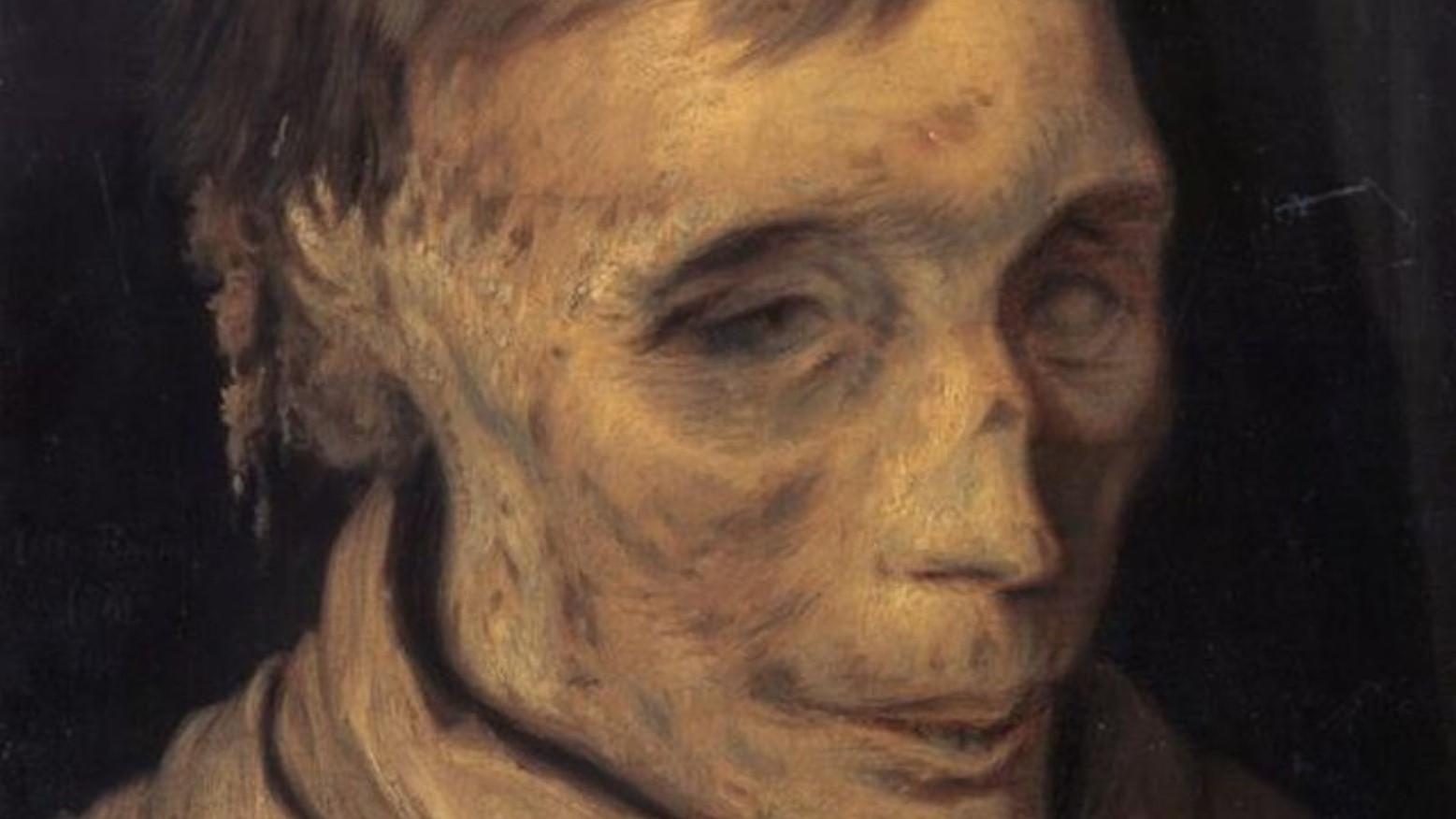 A painting of a mummified Earl of Bothwell.