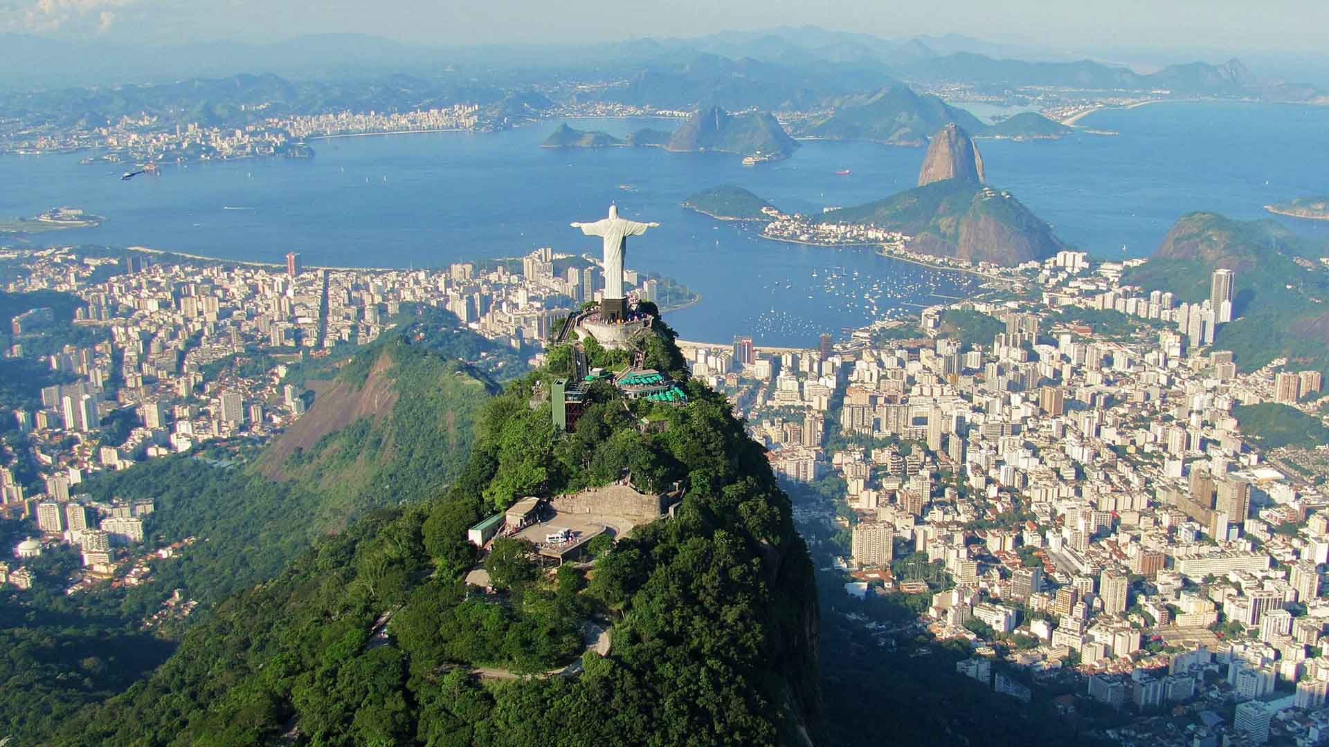 Overlooking Rio de Janero