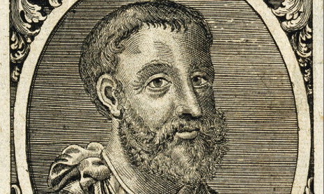 A drawing of Claudius Galenus