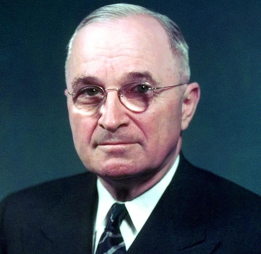 An image of former US President Harry S. Truman