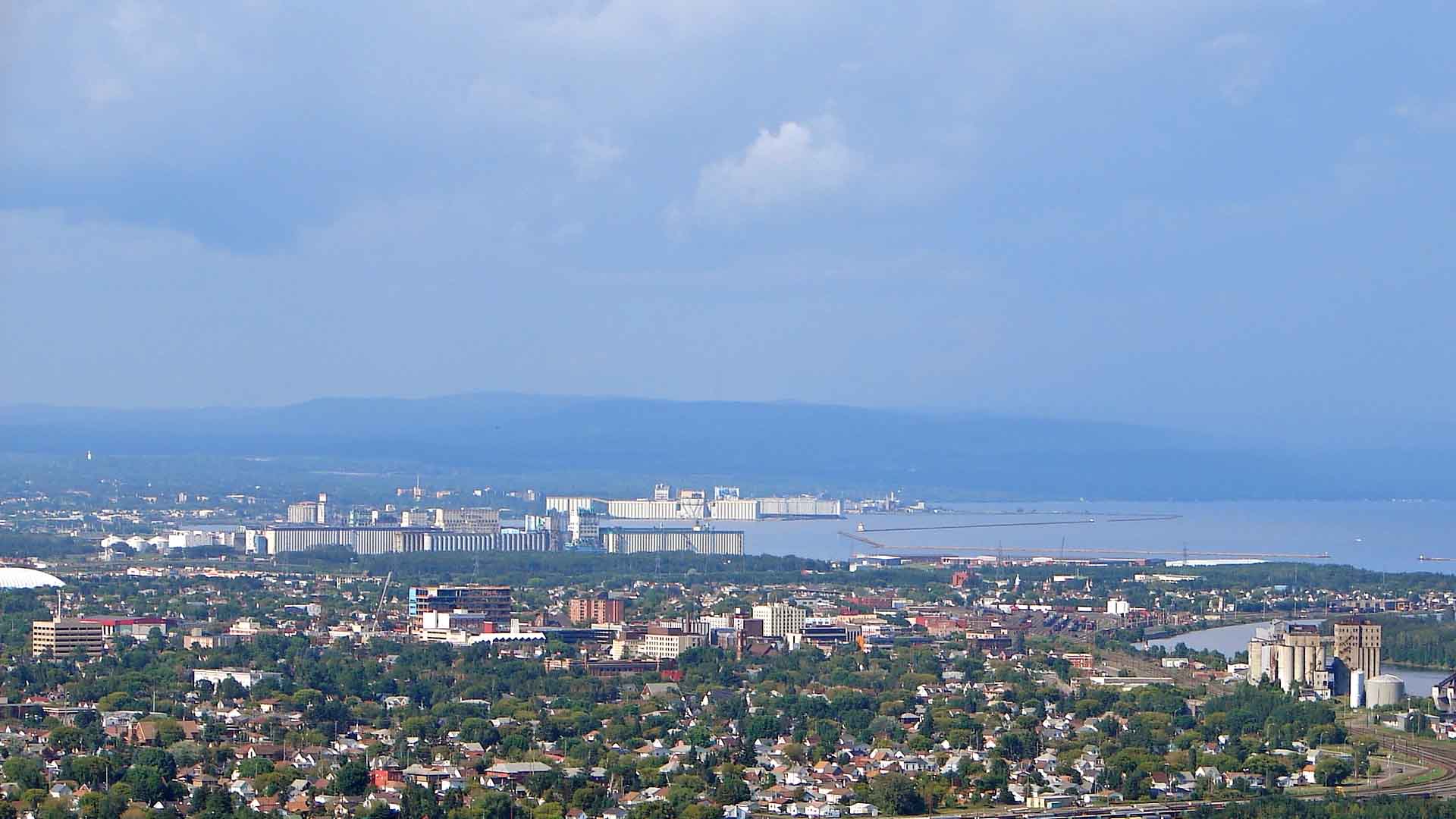 Thunder Bay (from Mount McKay), Ontario, Canada