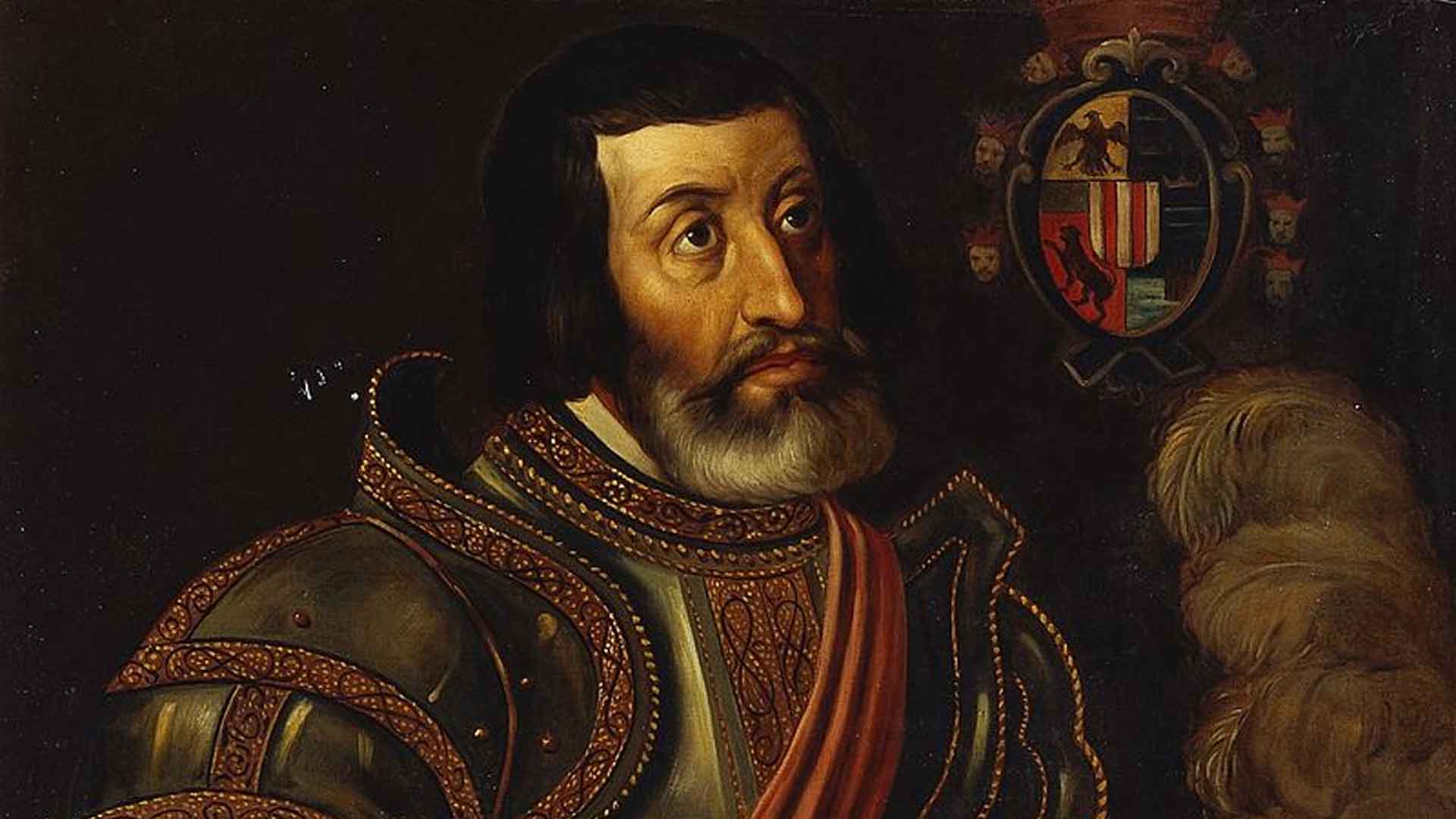 Hernán Cortés portrait