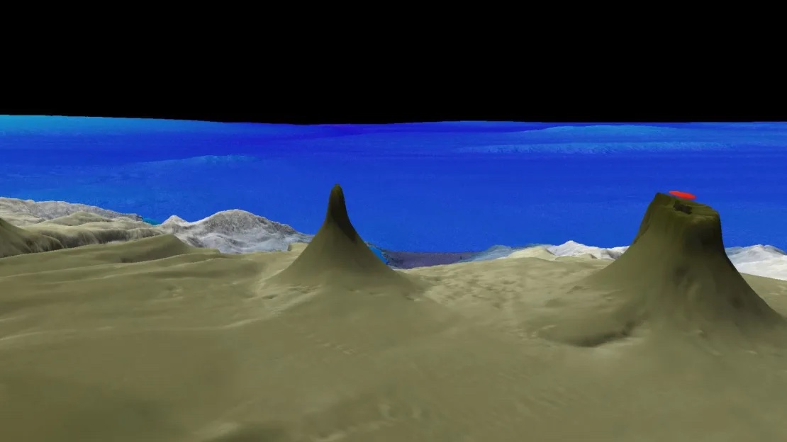 An underground map of the largest coral reef north of the Great Barrier Reef