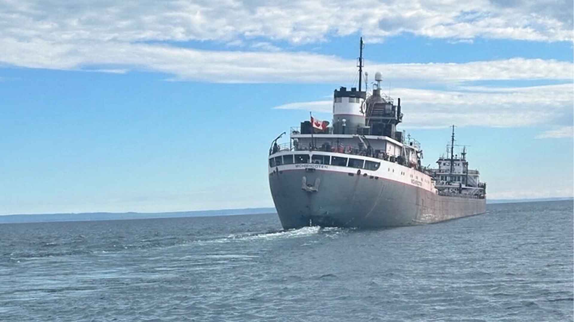 Michipicoten ship carrier on Lake Superior