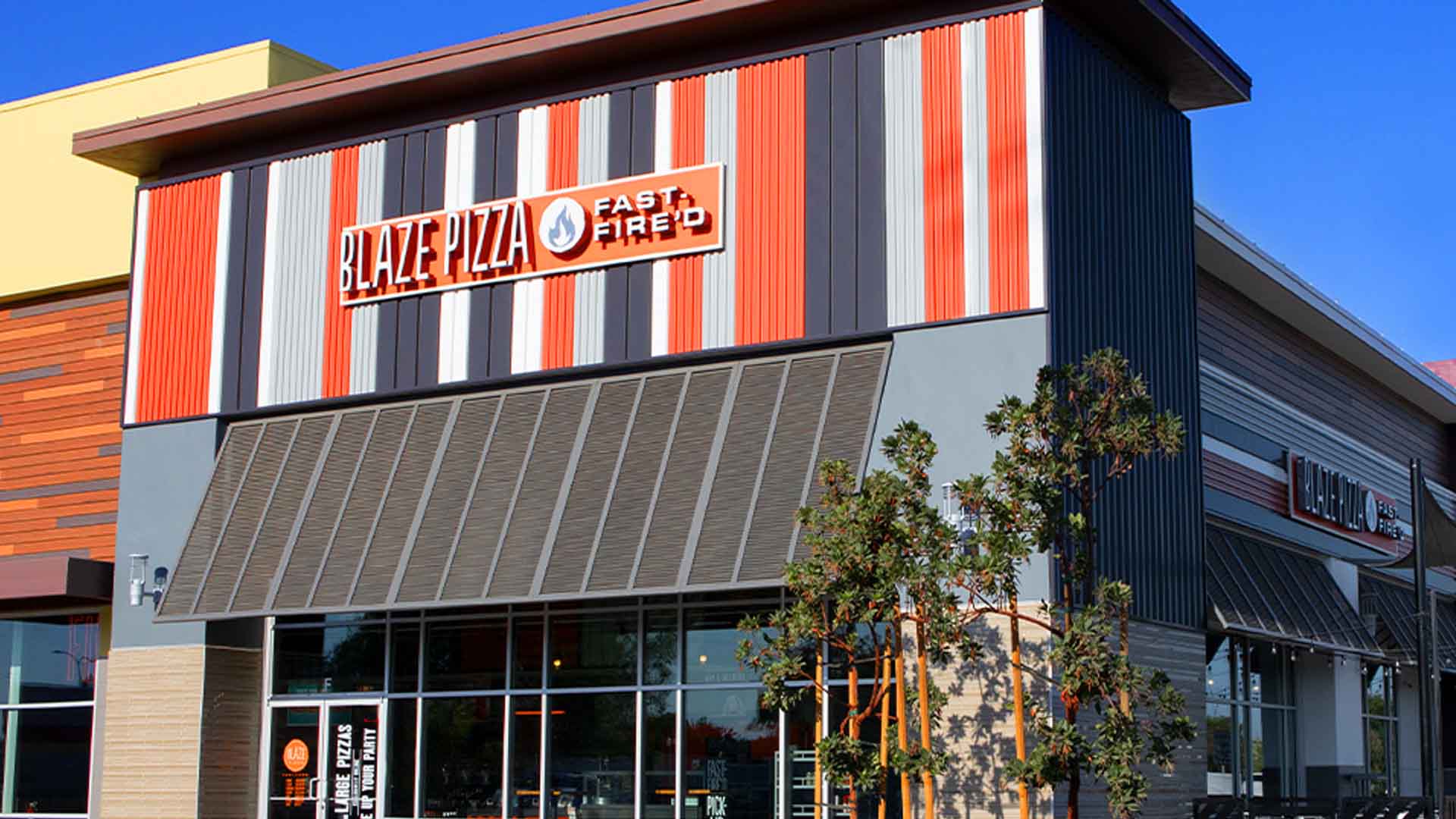 Blaze pizza restaurant