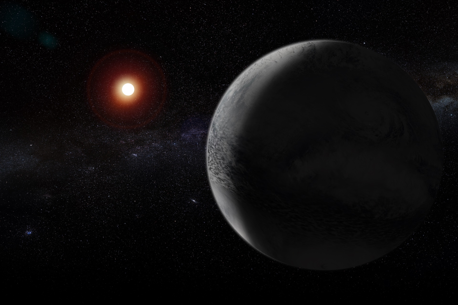 A rendering of K2-18 b