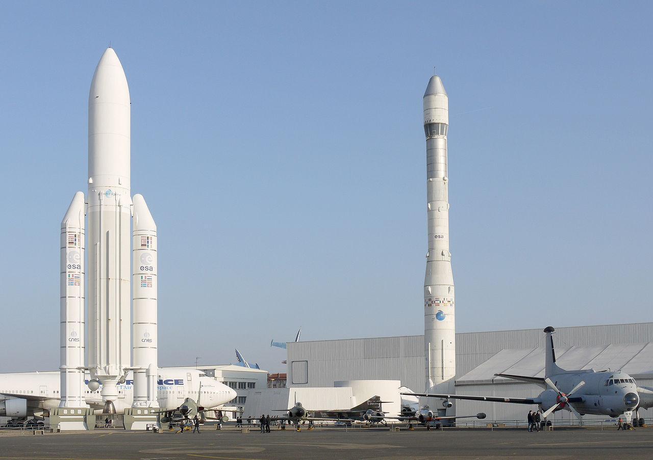 European Space Agency rockets in France