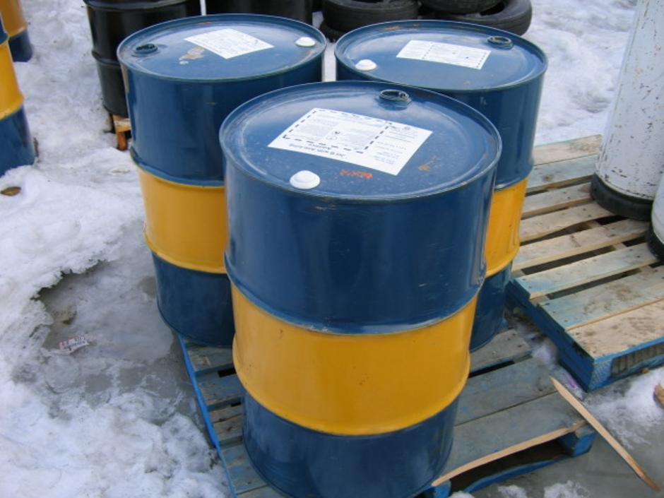 Oil Barrels prepped for delivery