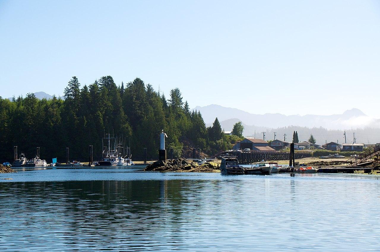 A photograph of a lake located in The Ahousaht Nation