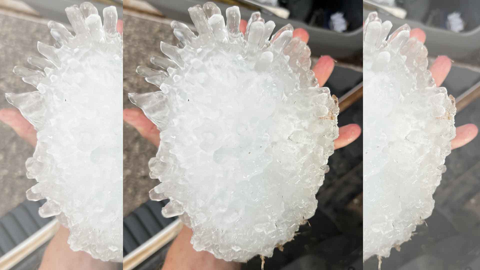 Pineapple-Sized Hail In Texas Likely Sets Size Record