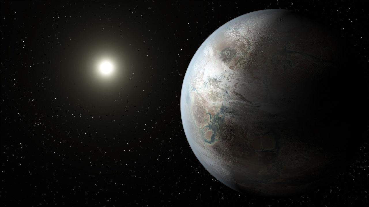 A distant planet in the depths of interstellar space