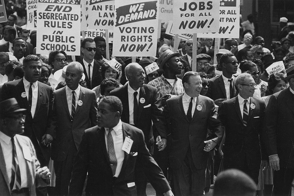 The Civil Rights March on Washington, D.C.