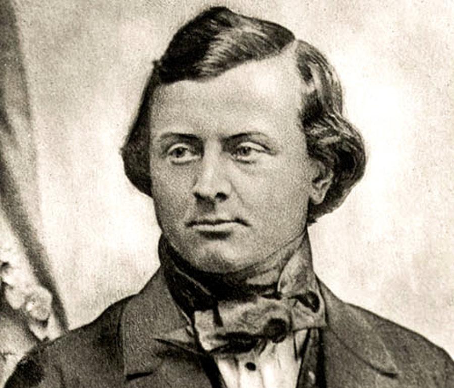 A photograph of German biologist Carl Bergmann