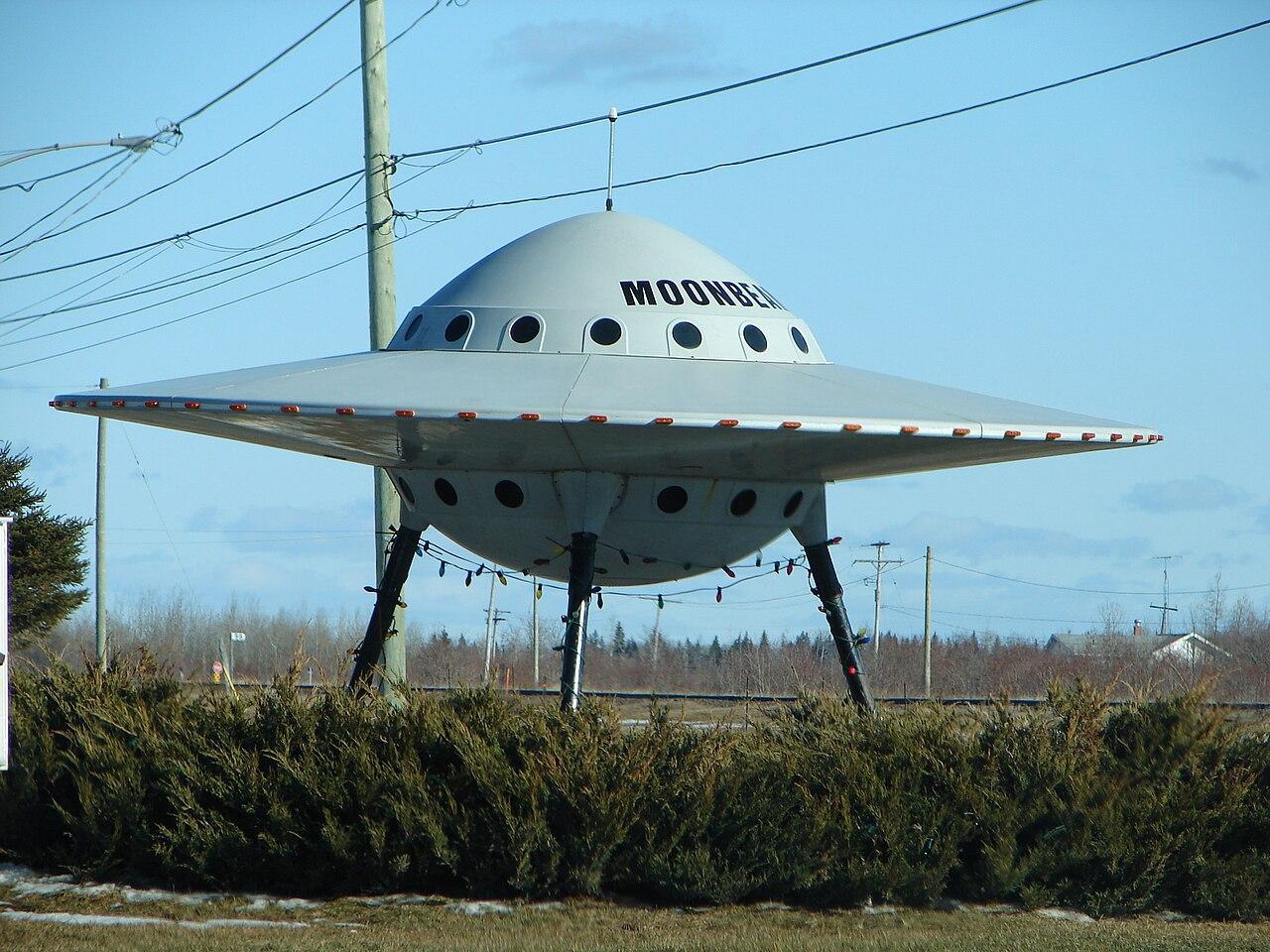 Depiction of a UFO