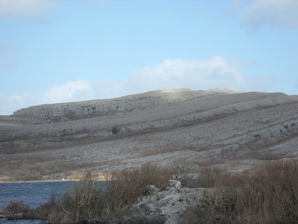A photograph of the Burren National Park