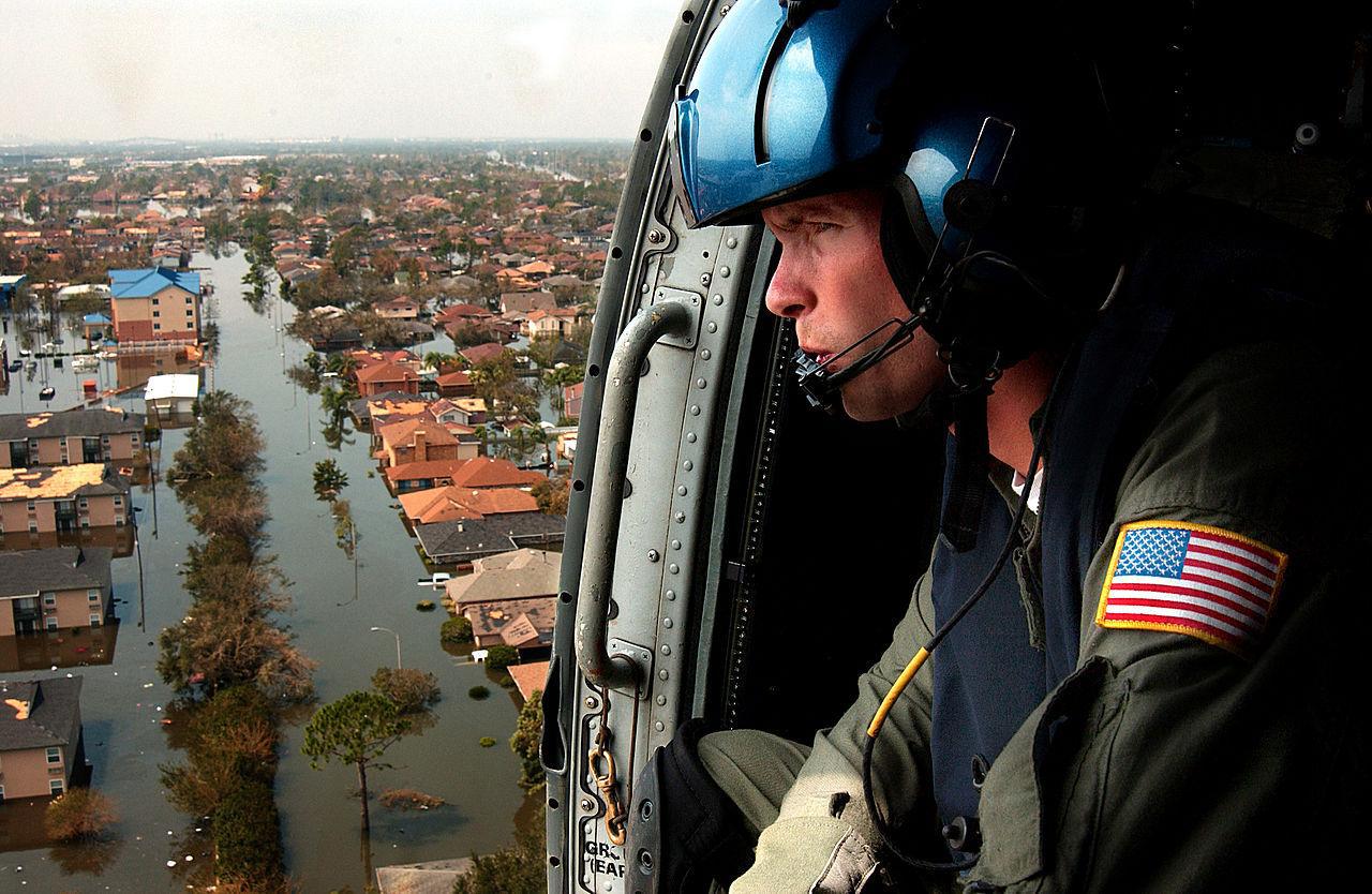 The aftermath of Hurricane Katrina