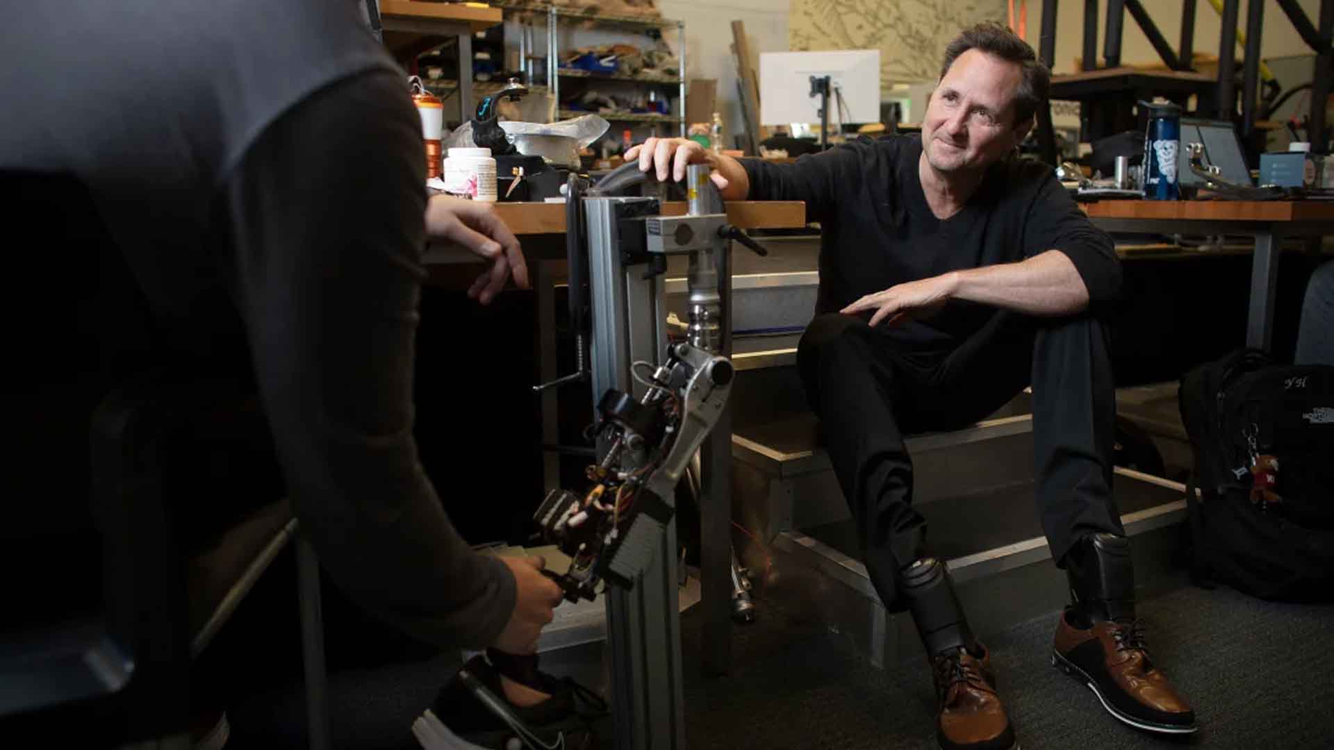 Hugh Herr smiling