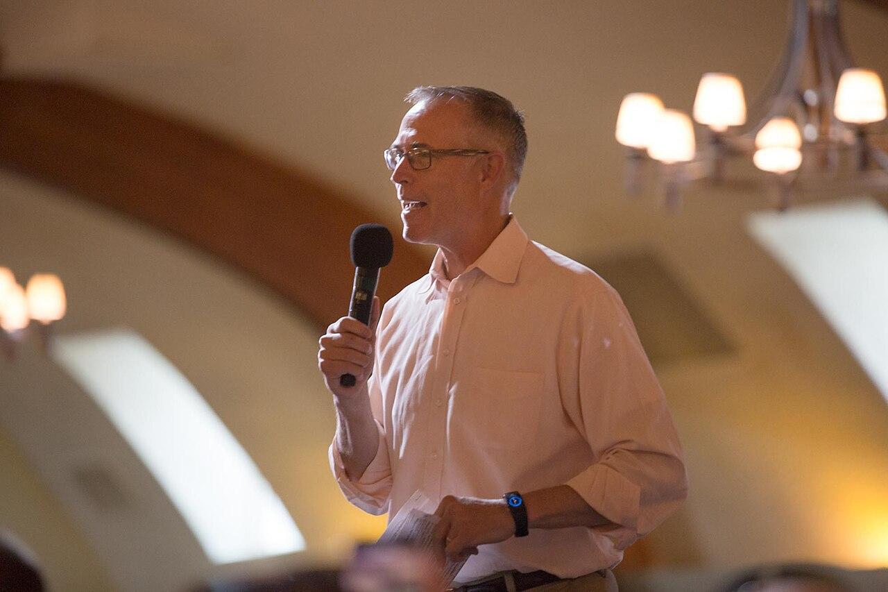 A photograph of Jared Huffman