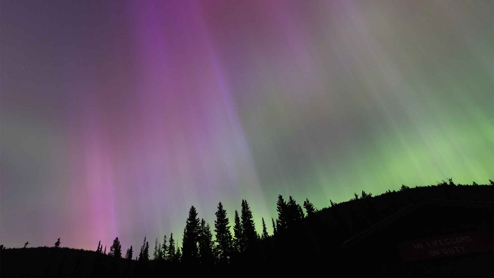 The Aurora Borealis, Or Northern Lights, Visible From Large Swath Of North America