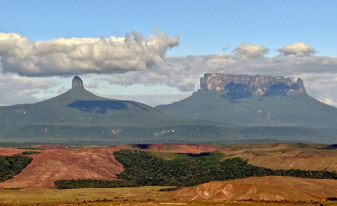 A photograph of Canaima National Park