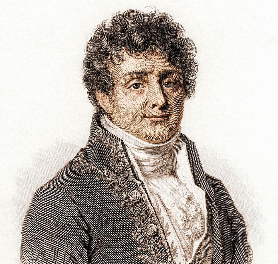 A painting of Jean-Baptiste Joseph Fourier