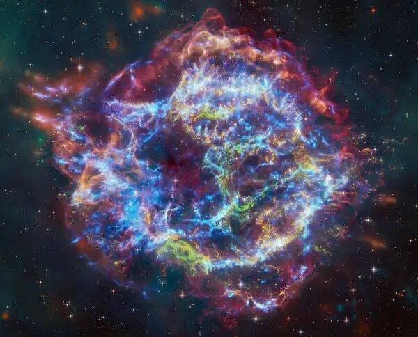 Chandra and JWTS capture an image of the Green Monster
