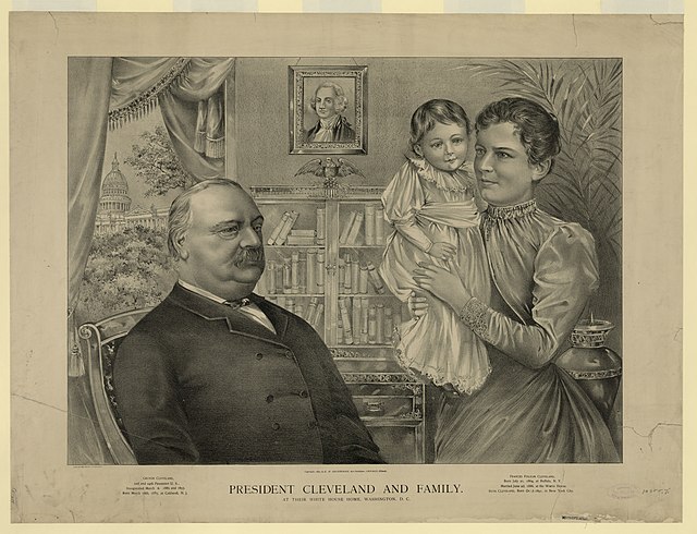 President Cleveland and family