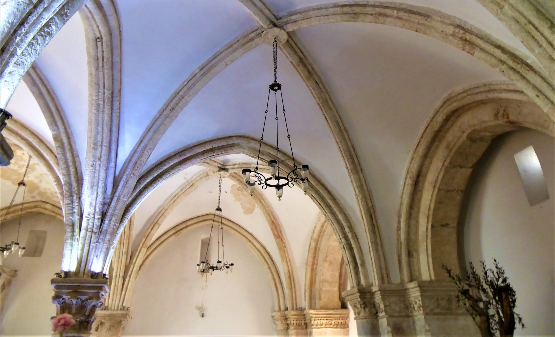 The ceiling of The Cenacle