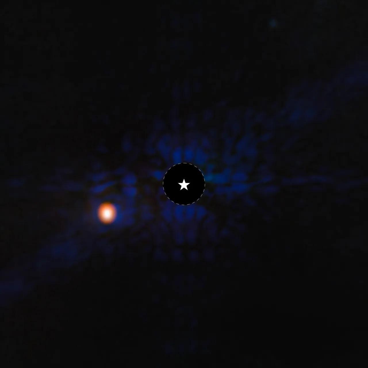 A photograph of the planet Epsilon Indi Ab